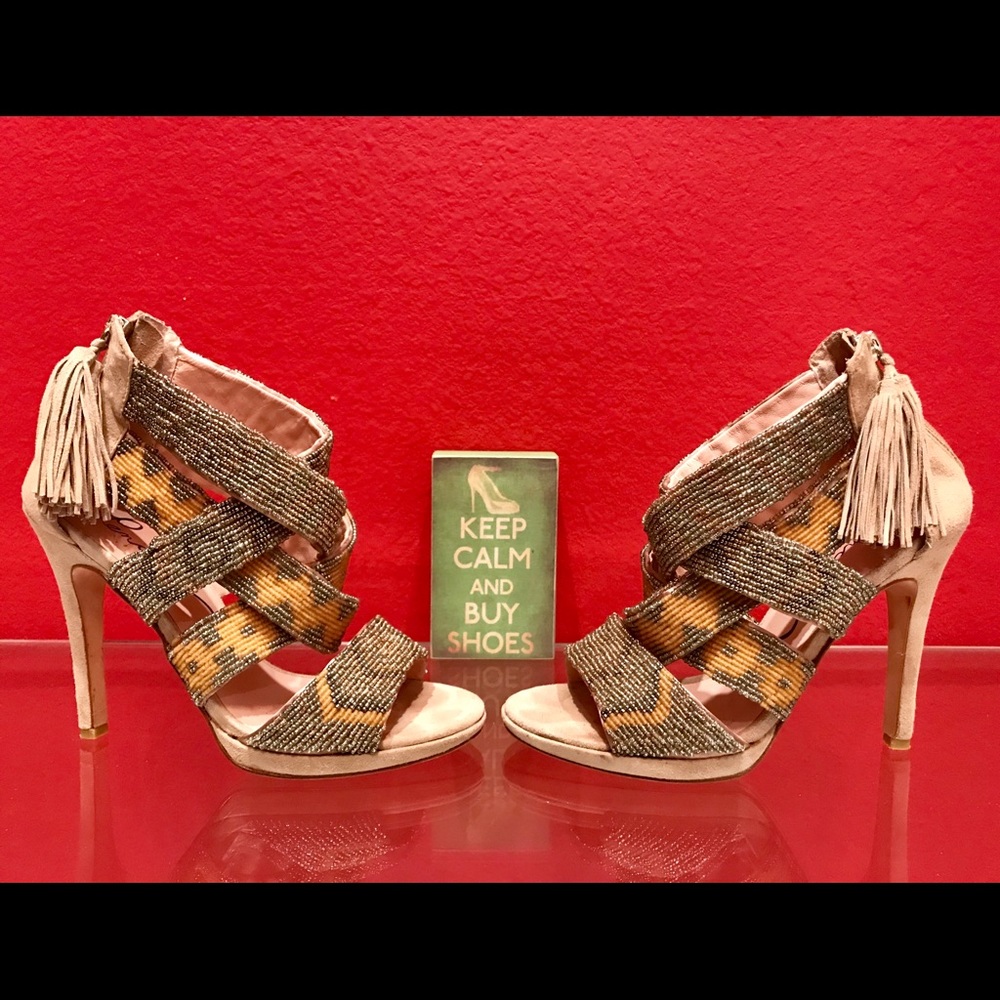 * Authentic Pencey “Caius” Beaded Sandal